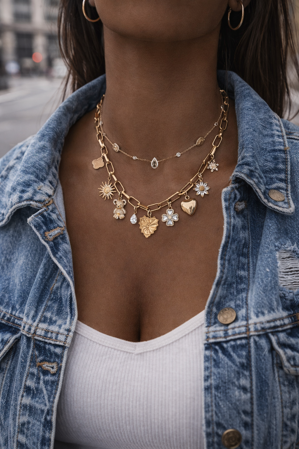 CUSTOMIZABLE "TRENDY GOLD" NECKLACE