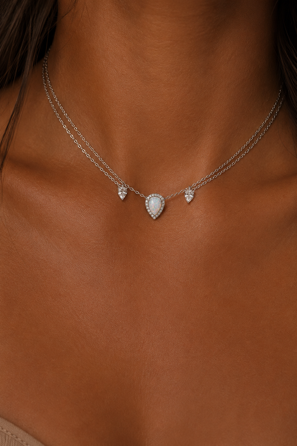 CHOKER "OPAL BLISS"