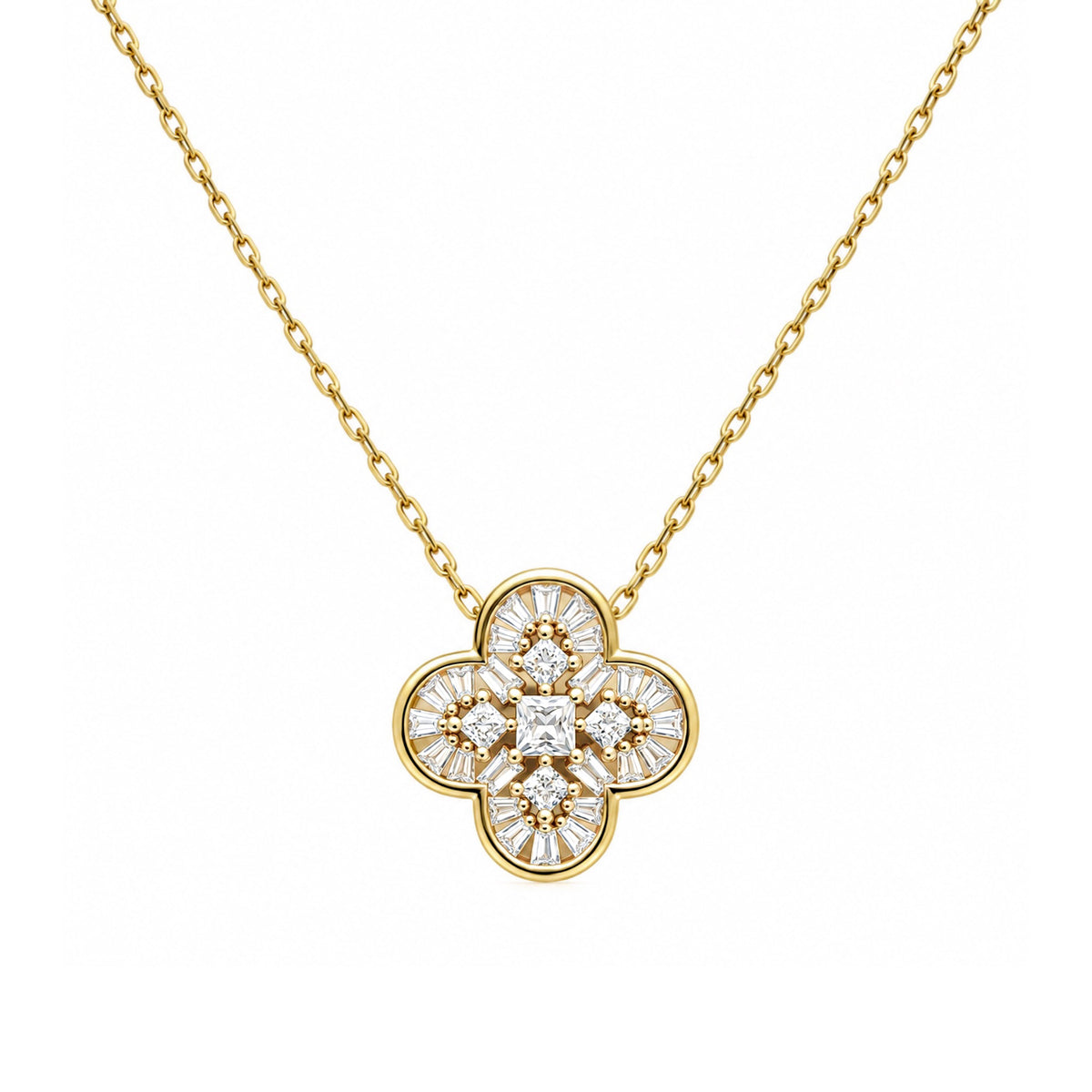 COLLIER "CLOVER ICE"