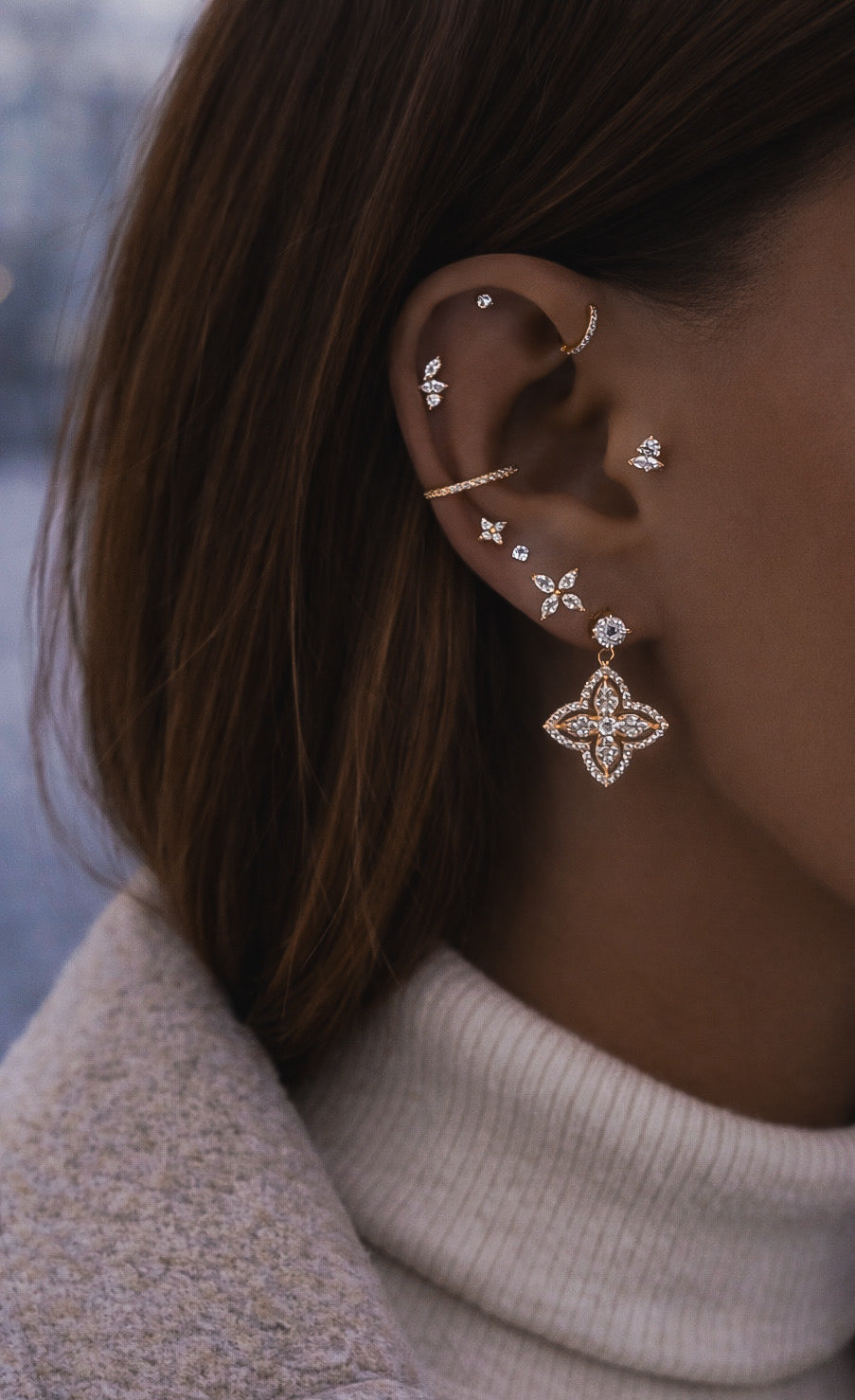 "SUCCESS XL" EARRING