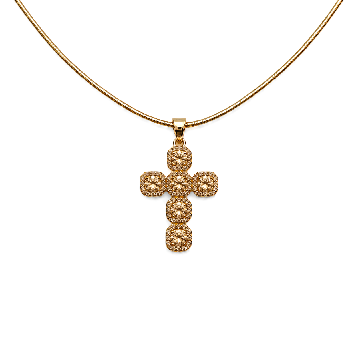 COLLIER "CROIX SANTA M"