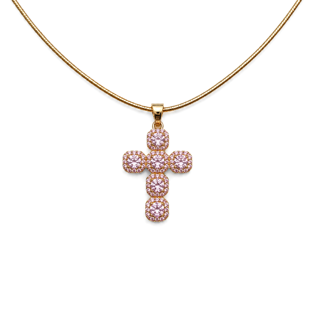COLLIER "CROIX SANTA M"