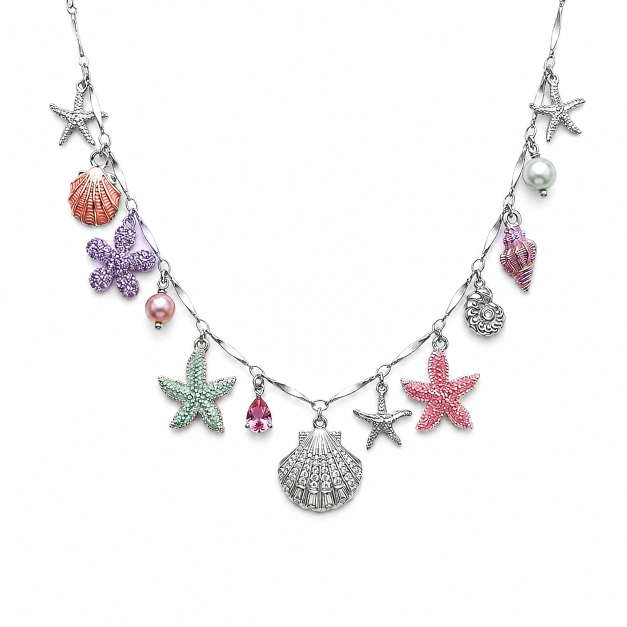 "POPCORN" NECKLACE