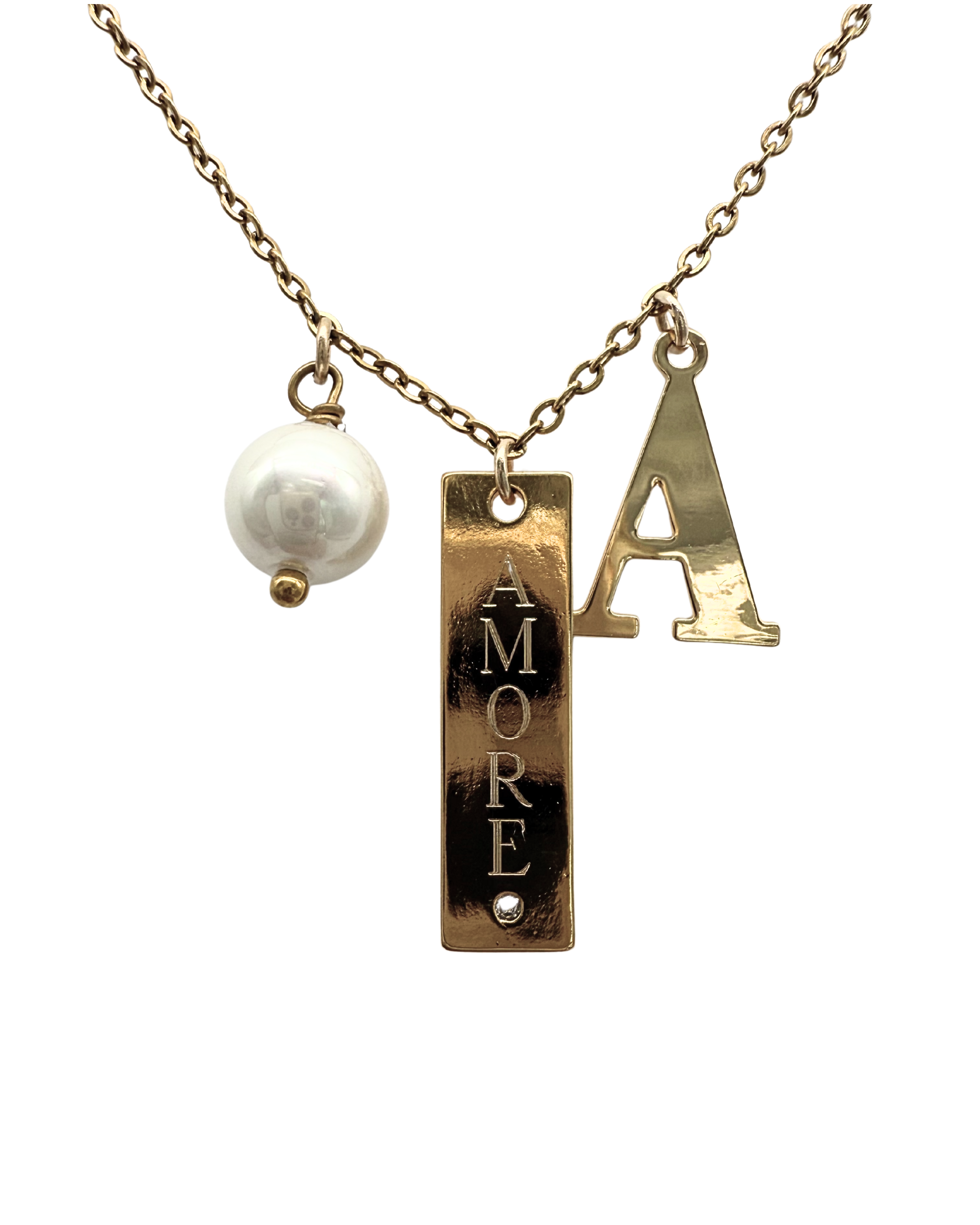 "CHIARA" ENGRAVING NECKLACE