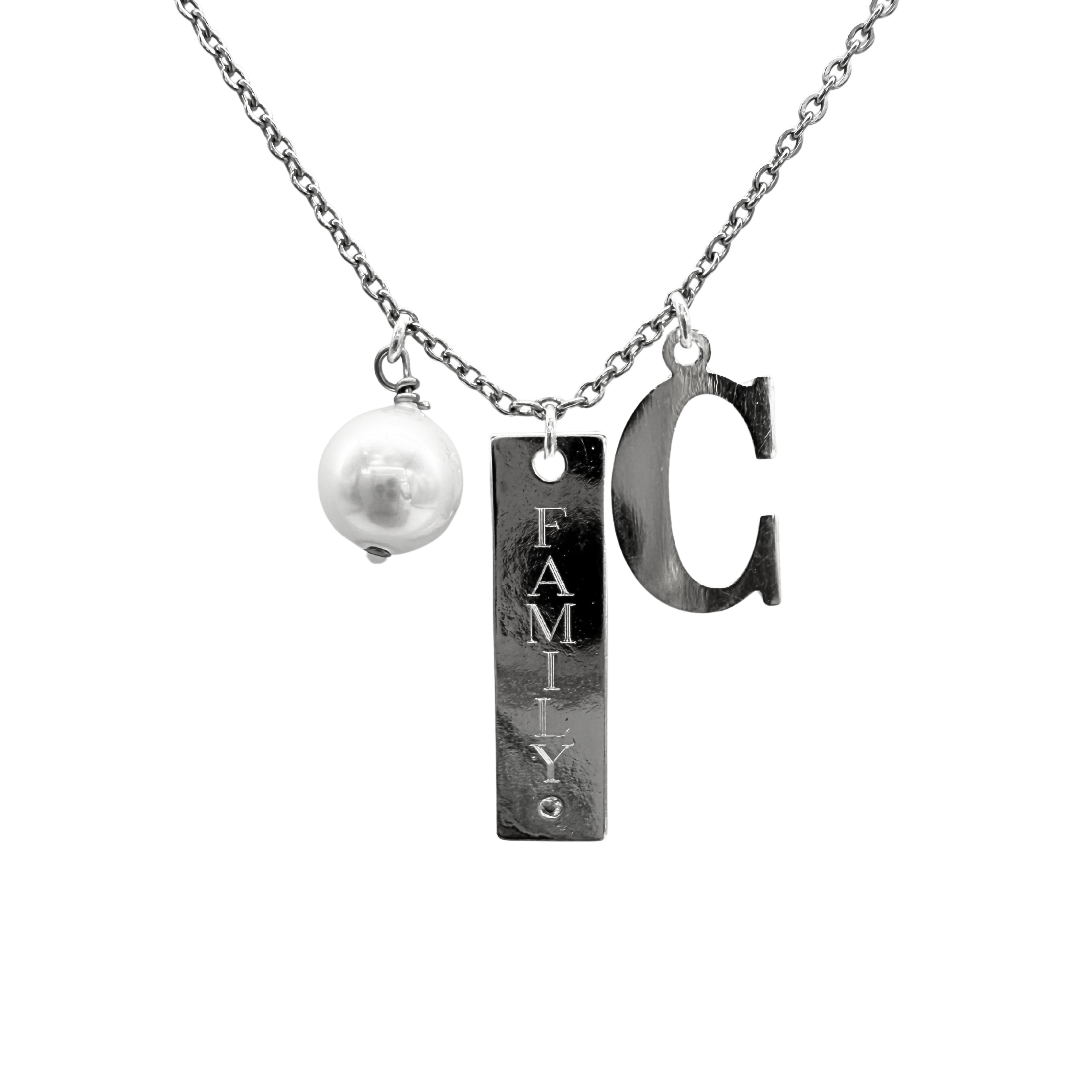 "CHIARA" ENGRAVING NECKLACE