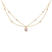 CHOKER "JAIPUR DENTELLE ROSE"