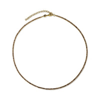 COLLIER "RIVIERA CHOCO"