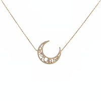 "LUNA DENTELLE" NECKLACE