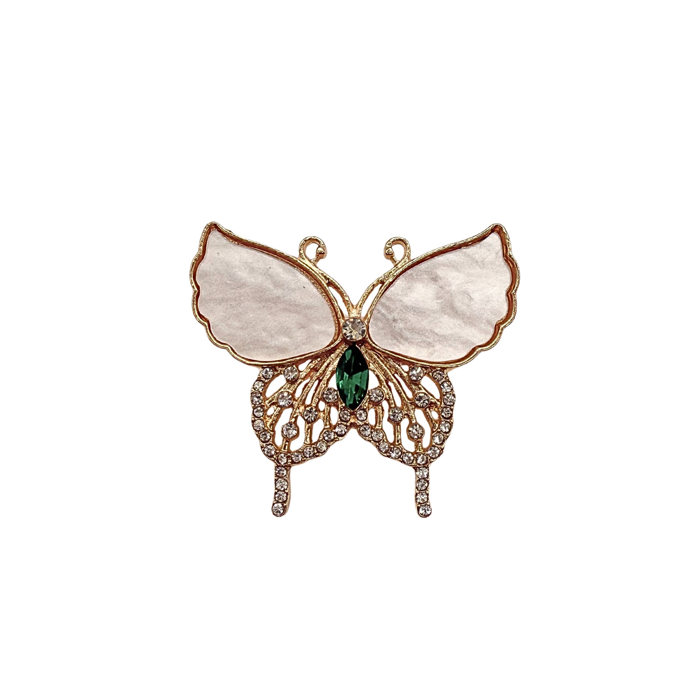BROCHE "PAPILLON NACRE"