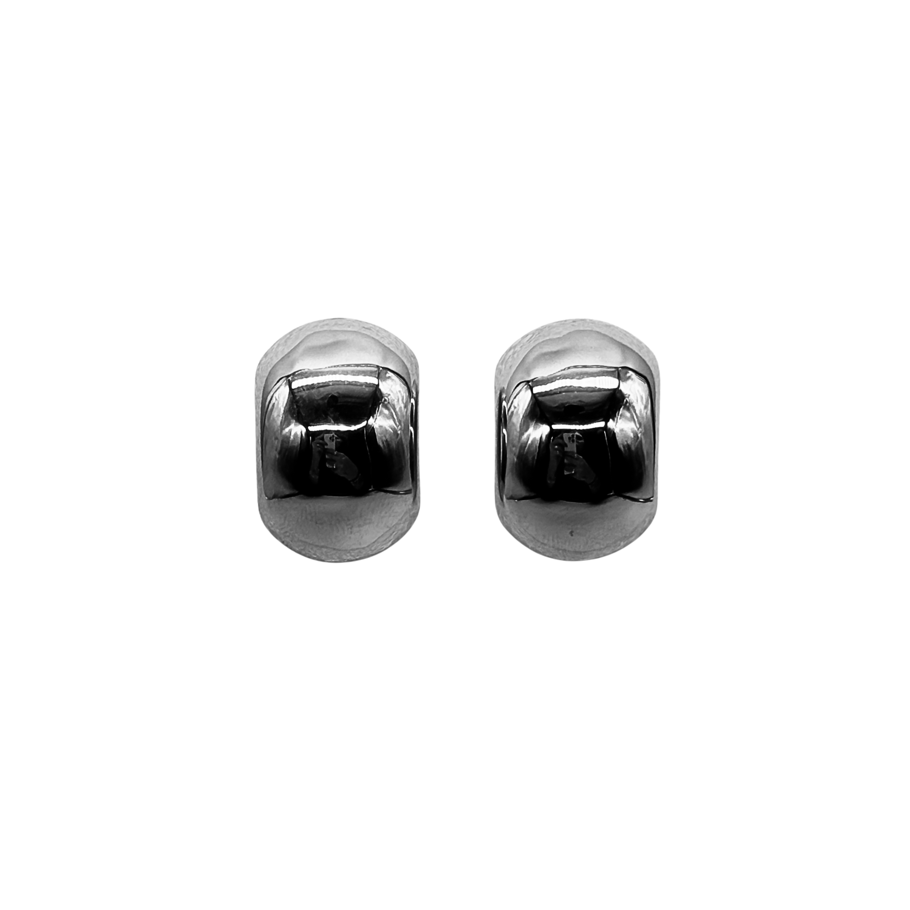 "BUBBLE CREOLES" EARRINGS