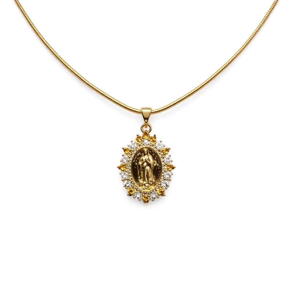 COLLIER "VIRGIN YELLOW"