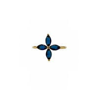 BAGUE "EDEN BLUE"