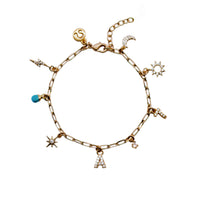 "MOOD" GOLD CUSTOMIZABLE BRACELET