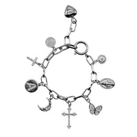 CUSTOMIZABLE "TRENDY SILVER" BRACELET