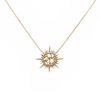 COLLIER "SUN DENTELLE"