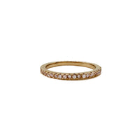 BAGUE "CONTOUR ZIRCON"