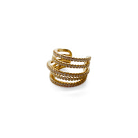 "MELROSE ZIRCON" EARCUFF